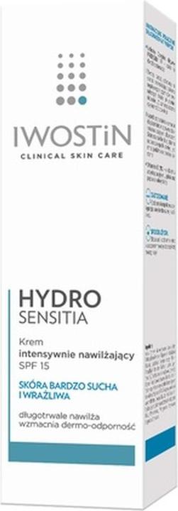 Actual product image Iwostin Hydro Sensitia (50 ml, Day cream, SPF 15)