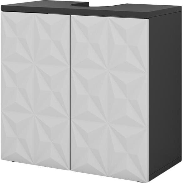 Vicco, Waschbeckenunterschrank, Edge (60 x 30 x 57 cm)
