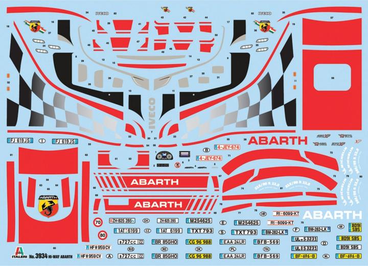 Produktbild Italeri IVECO E5 Hi-Way Abarth
