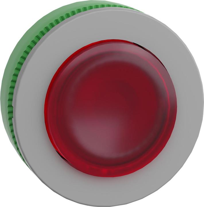 Produktbild Schneider Electric Leuchtdrucktaster, Front, Kunststoff, ZB5FH43C0