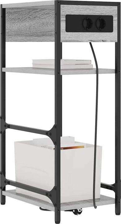 Actual product image vidaXL Bedside table (40 x 27 x 76 cm)