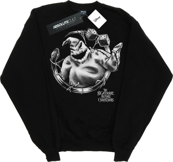 Immagine prodotto Disney Nightmare Before Christmas Ooogie Boogie Mono Felpa Ragazze (116)