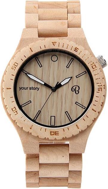 Immagine prodotto Bambuu Orologio in legno (Orologio da polso analogico, 46 mm)