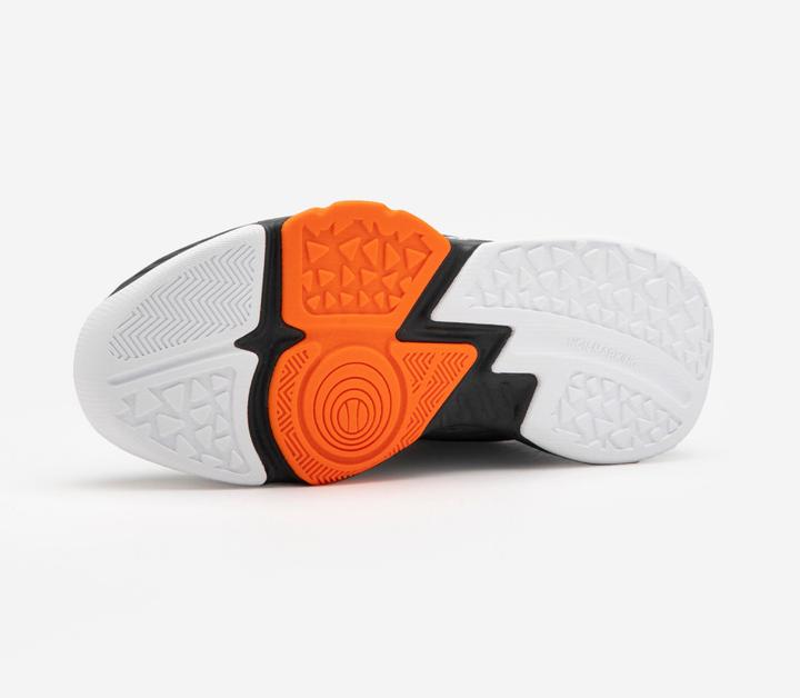 Actual product image Tarmak Kids basketball shoes high - SS500 black/orange (33)