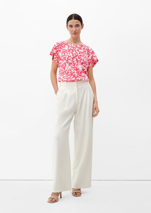 Actual product image s.Oliver Bluse Gemusterte Bluse im Loose Fit (46)
