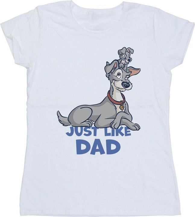 Produktbild Disney Lady And The Tramp Just Like Dad TShirt (M)