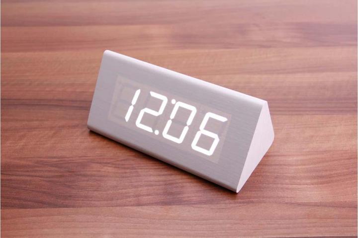 Actual product image Bambuu LED alarm clock