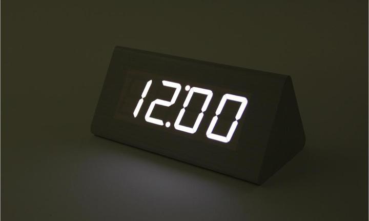 Actual product image Bambuu LED alarm clock