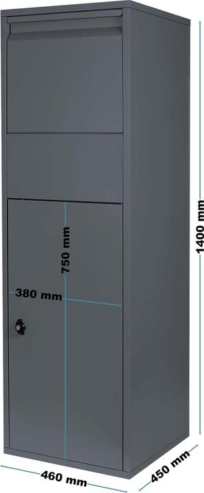 Actual product image Wiltec Paketkasten
