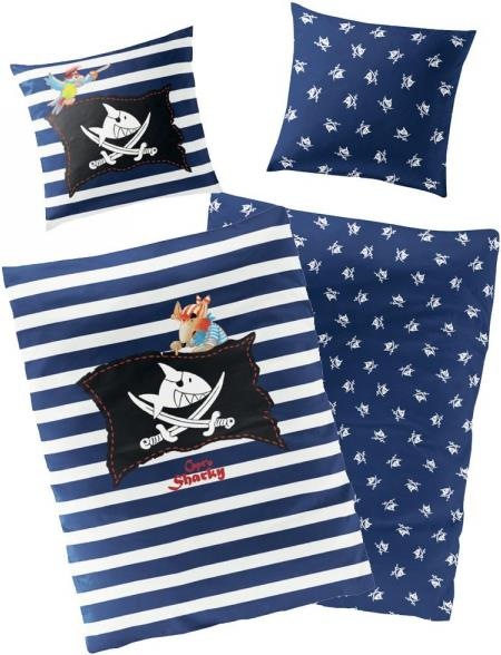 Actual product image Capt'n Sharky bed linen
