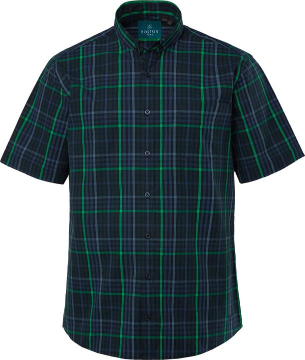 Produktbild Boston Park Karohemd, Halbarm, Mini Buttondown-Kragen, Comfort Fit (XL)