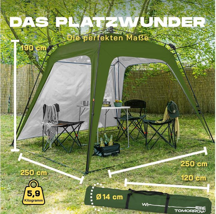 Immagine prodotto Where Tomorrow Pop Up (250 cm, 250 cm)