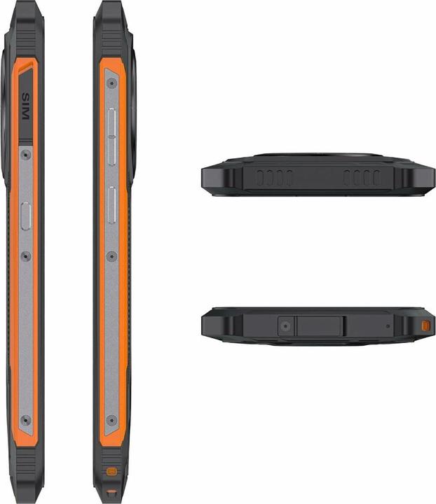 Actual product image Cubot Kingkong Es (128 GB, Black, Black, Orange, 6.50", Dual SIM, 4G)