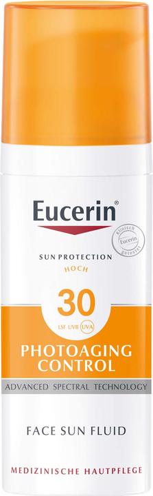 Actual product image Eucerin SUN Photoaging Control (Sun cream face, SPF 30, 50 ml, 150 g)