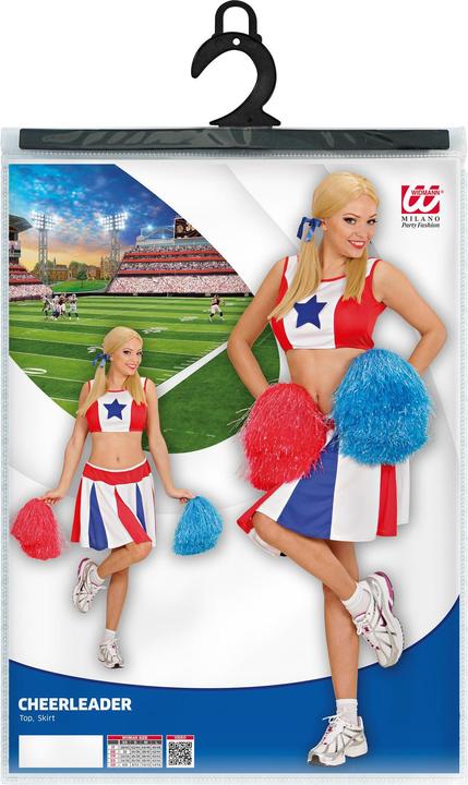 Immagine prodotto Widmann CHEERLEADER (Top, Rock), L (L)