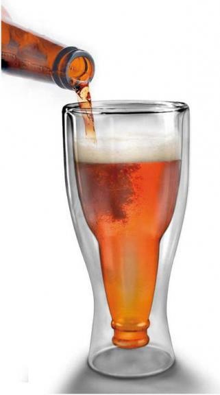 Produktbild TOP Bierflasche im Bierglas (0.30 l, 1 x)
