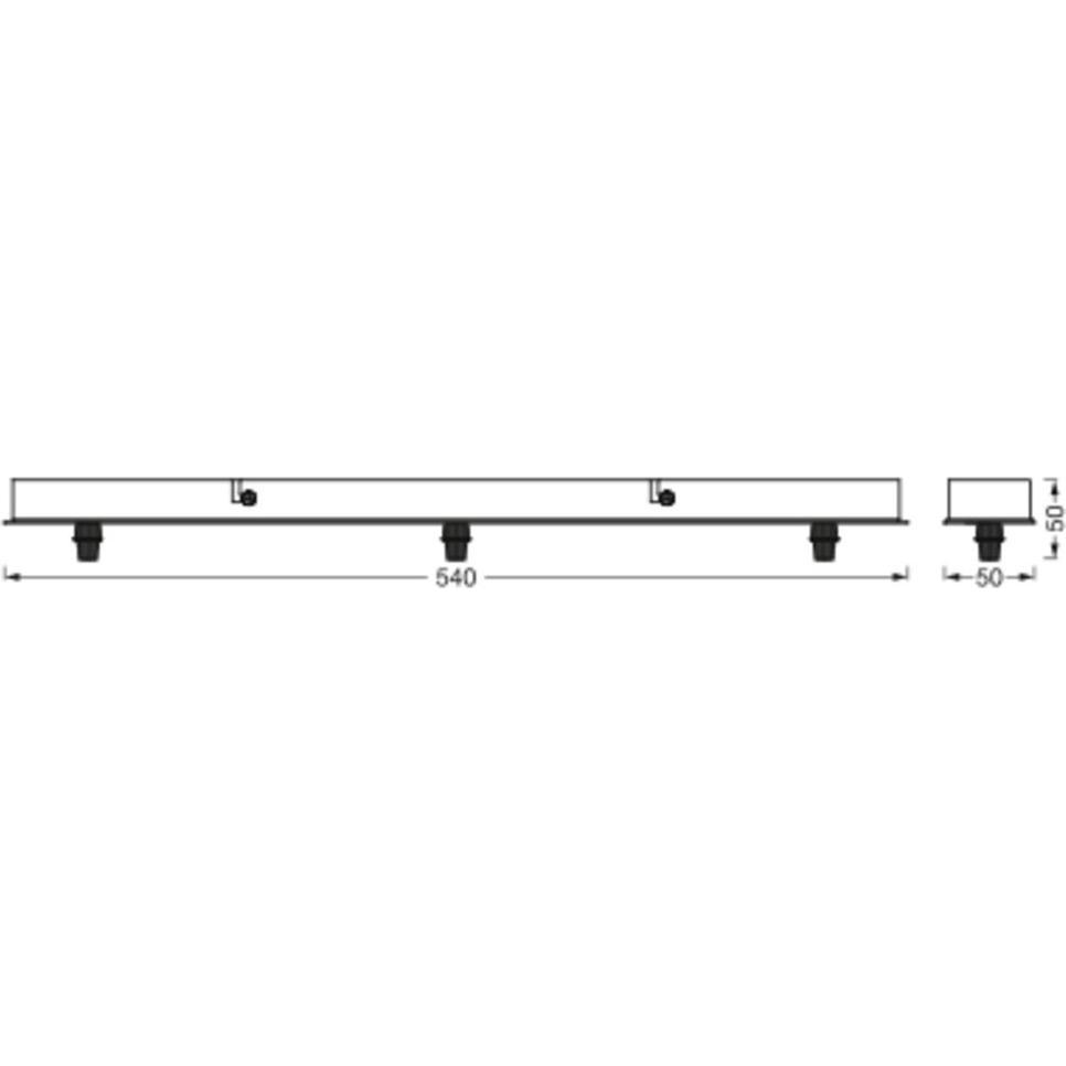 Thumbnail - Ledvance, Pendelleuchte, Vintage 1906 PenduLum CANOPY