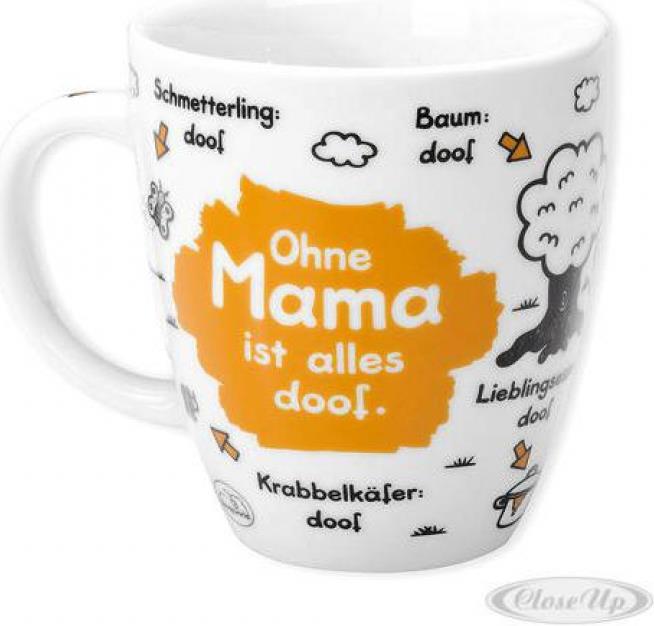 Actual product image TOP Mug Without Mom Everything Is Dumb (450 ml, 1x)