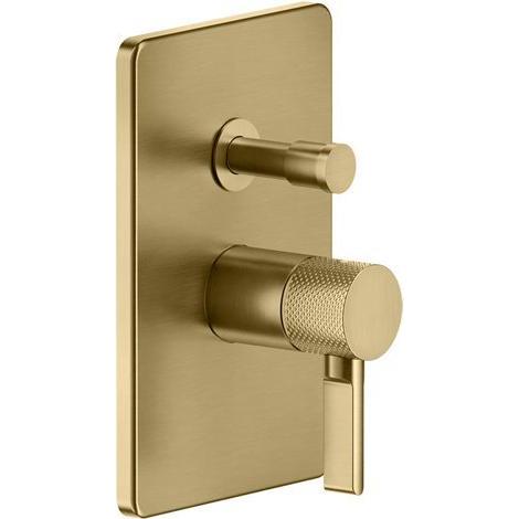 Gessi, Badarmatur, Inciso Dusche Fertigmontageset, Einhebelmischer mit autom. Umstellung für UPK 44673, 58079