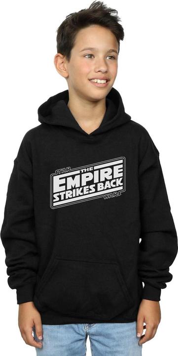 Produktbild Star Wars The Empire Strikes Back Logo Kapuzenpullover Jungen (140, 146)