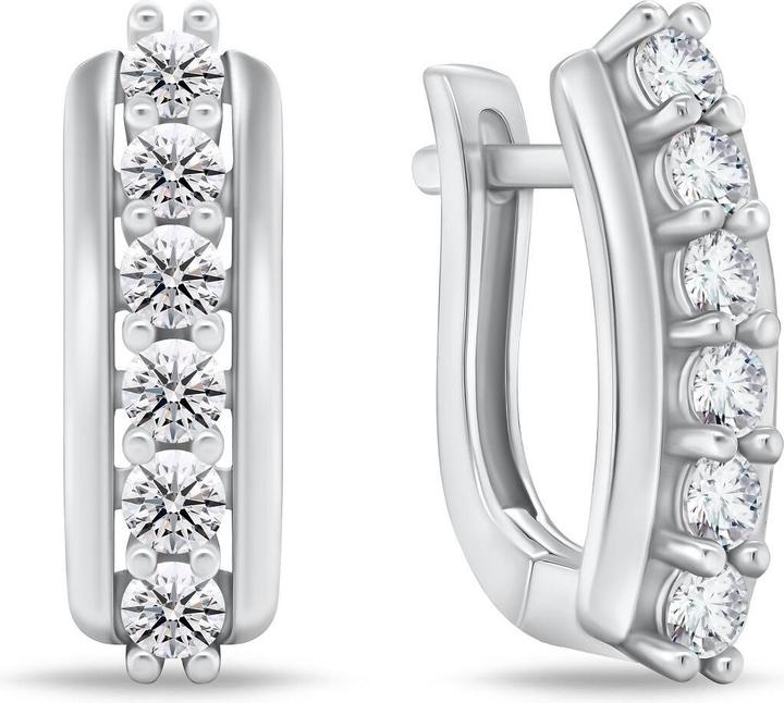Immagine prodotto Brilio Argento - Orecchini in argento con zirconi trasparenti EA543W