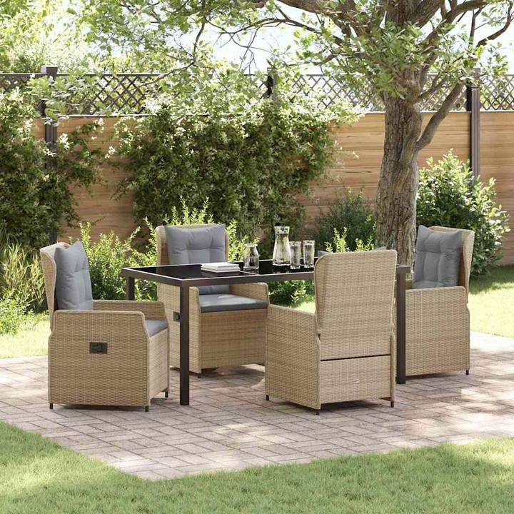 Produktbild vidaXL Garten Essgruppe (160 x 80 x 73 cm)