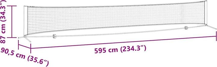 Immagine prodotto vidaXL Tennisnetz