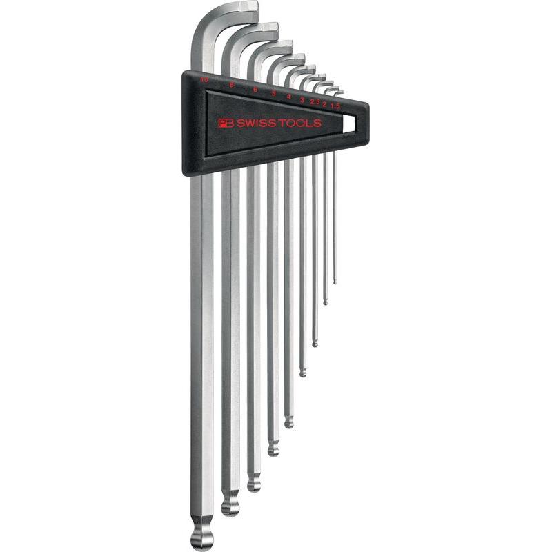 PB Swiss Tools, Sechskantschlüssel, Stiftschlüsselsatz PB 2222.LH-10