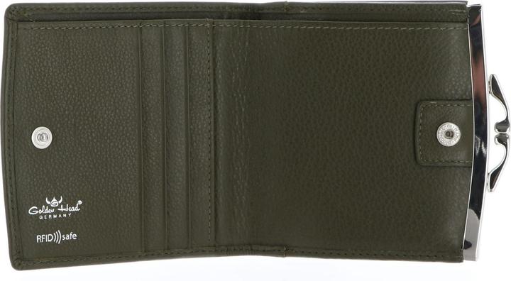 Actual product image Golden Head Madrid wallet RFID leather 10 cm