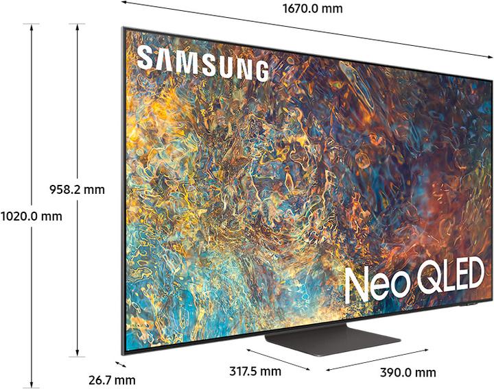 Produktbild Samsung QE75QN95A (75", QN95, NeoQLED, 4K, 2021)