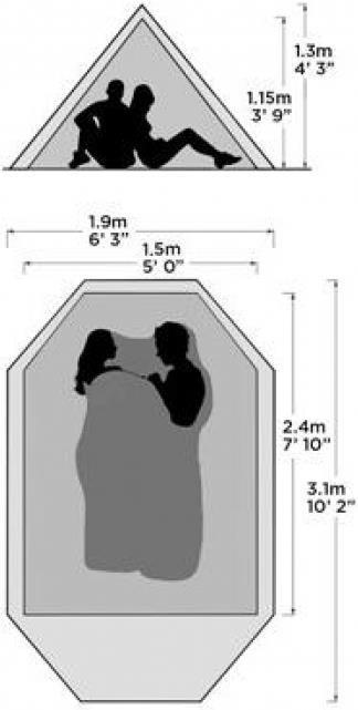 Produktbild Fieldcandy Zelt Worlds smallest Pub (2 Personen)