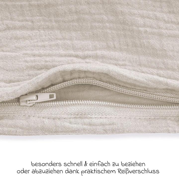 Immagine prodotto Julius Zöllner Biancheria da letto in mussola, sabbia