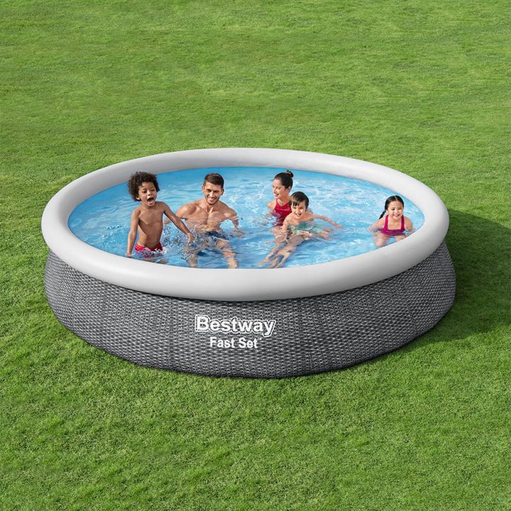 Produktbild Bestway Fast Set mit Filterpumpe (Ø 366 x 76 cm)