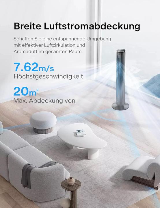 Actual product image Pelonis Tower fan (63 dB)