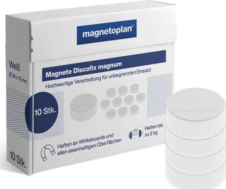 Image du produit Magnetoplan Aimant DISCOFIX MAGNUM (10x)