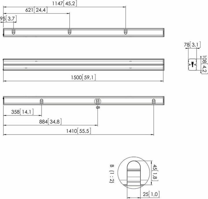 Produktbild Vogels PUC 2715 Standrohr (Verlängerungsrohr)