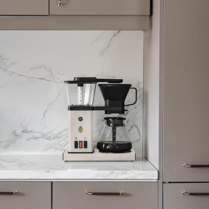 Actual product image OBH Nordica Blooming Prime Sand -kahvinkeitin, beige