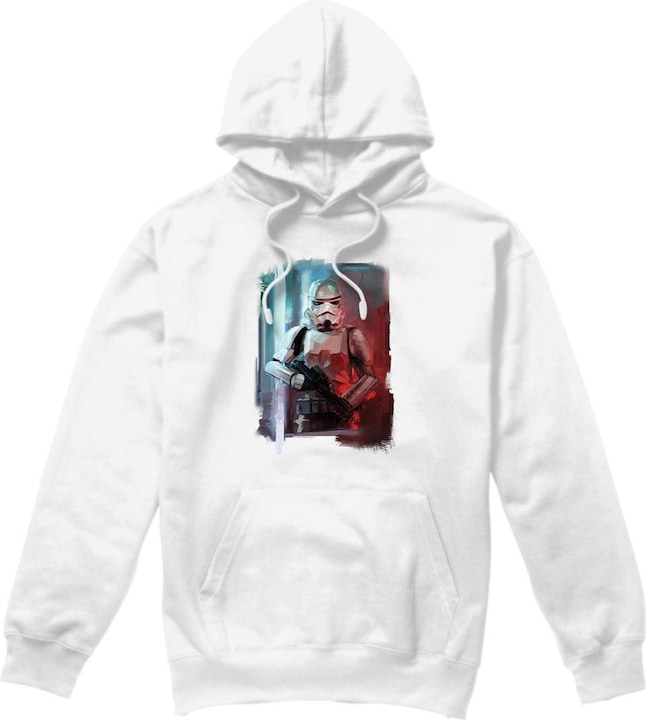 Immagine prodotto Star Wars Felpa con Cappuccio Obi Wan Kenobi Verniciato Uomo (XXL)