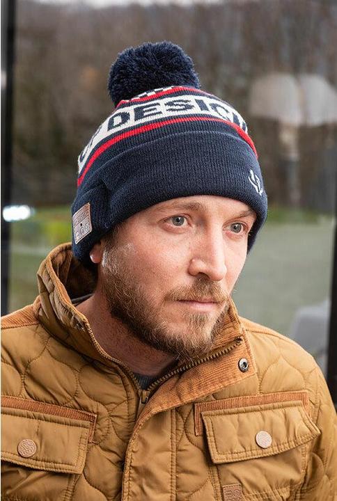 Actual product image UP Design Beanie with built-in Bluetooth headphones