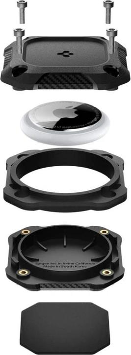 Actual product image Spigen Tough Armor IP AirTag Accessory