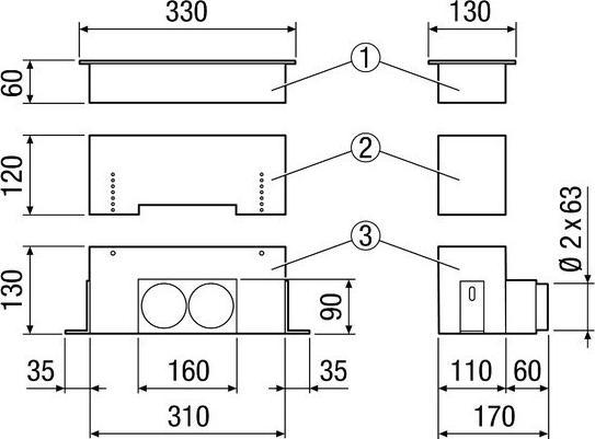Actual product image Maico MF-FBWA 63