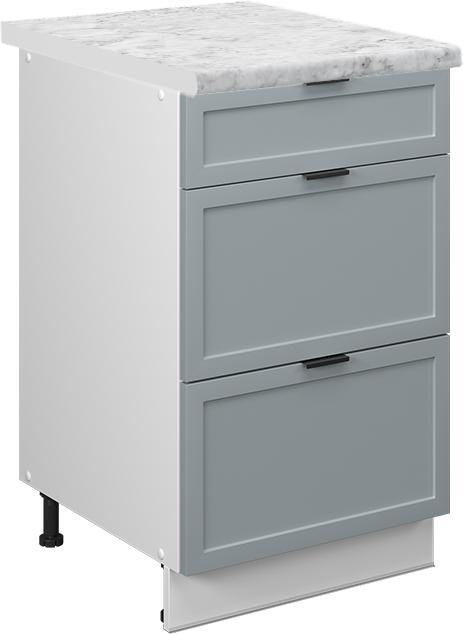 Blau, hellblau-grau, Marble-Weiss, Weiss