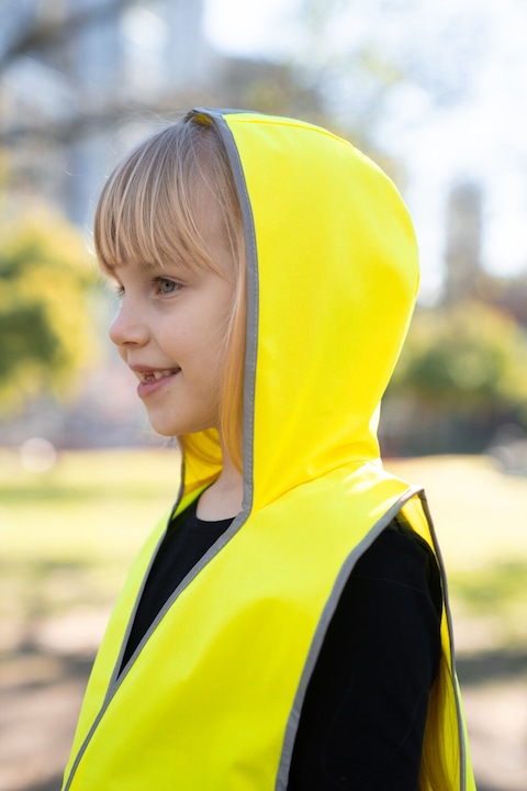 Produktbild Korntex Kinderweste mit Hoodie (S)