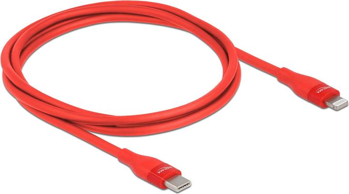Actual product image Delock USB cable red USB C - USB C 1 m (1 m, USB 2.0)
