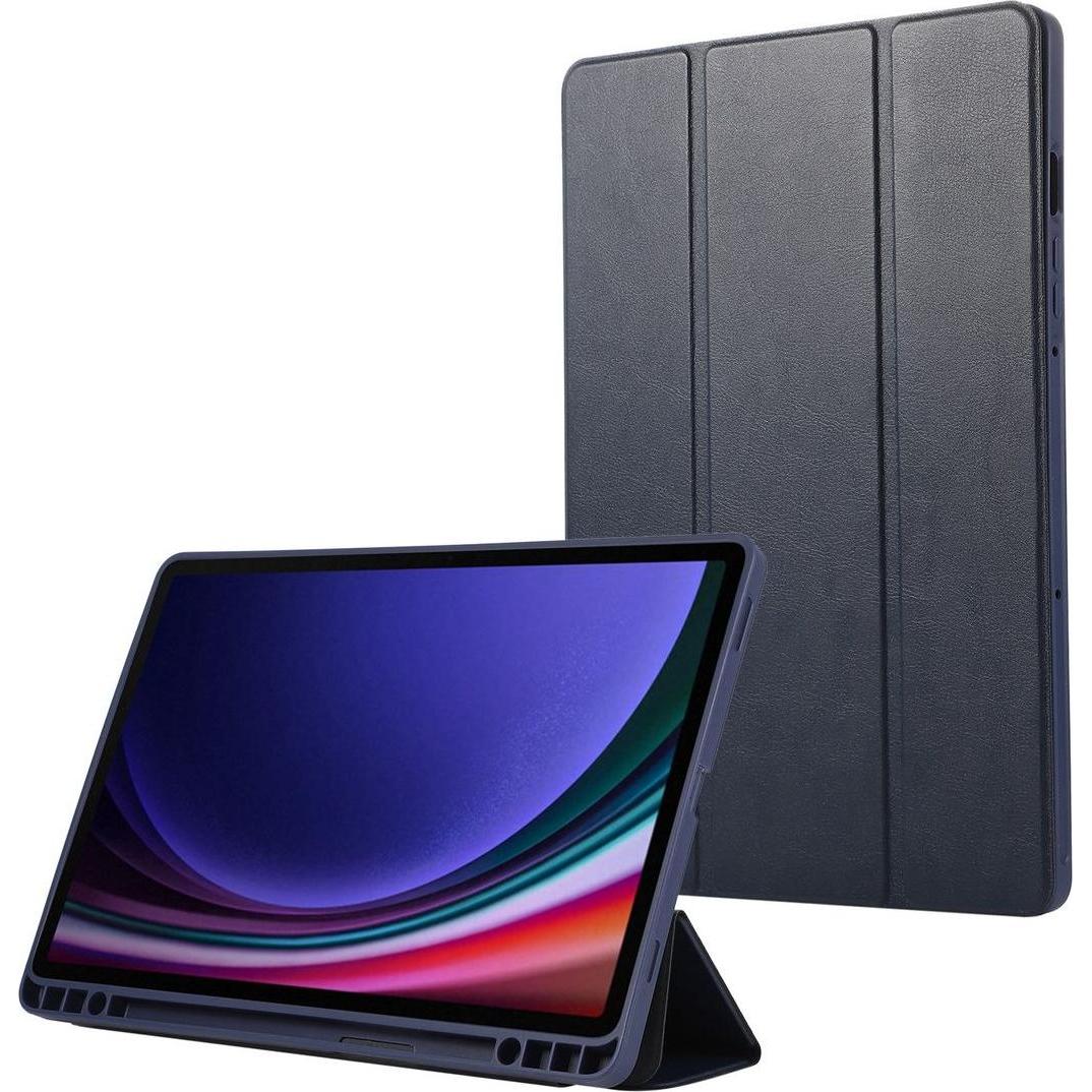 König Design Schutz Tablet Hülle für Samsung Galaxy Tab S9 3-Fold Klapp Tasche Cover Case (Galaxy Tab S9), Tablet Hülle,...