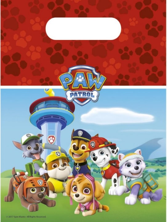 Actual product image FT Party bags Paw Patrol (Gift bag, 6 x)