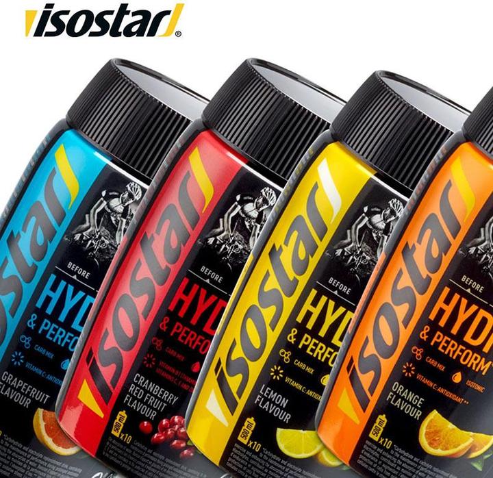 Actual product image Isostar Hydrate & Perform Cranberry Powder (Red Fruits, 1 pcs., 400 g)
