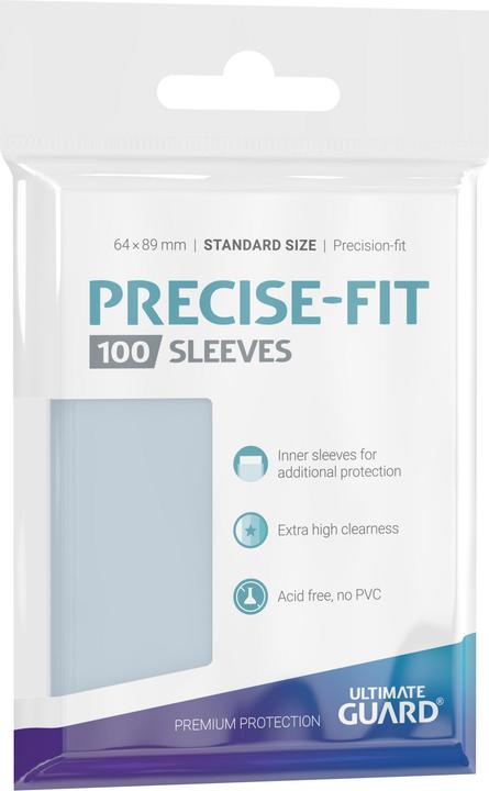 Actual product image Ultimate Guard Kartenhülle Precise-Fit Sleeves