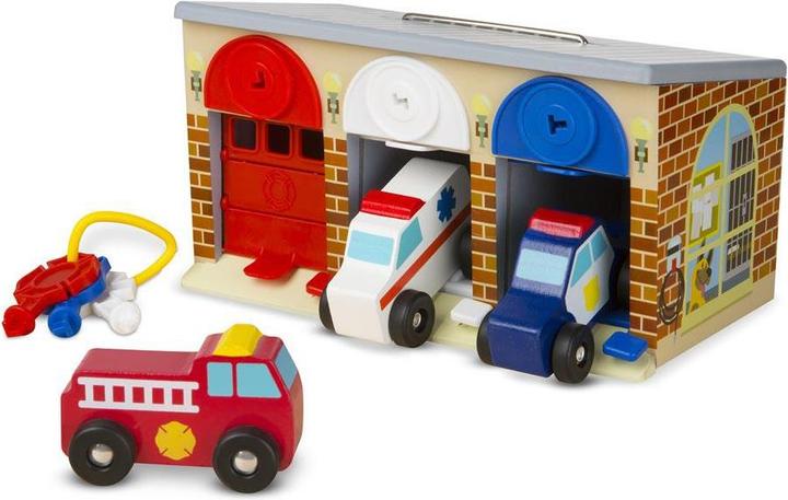 Produktbild Melissa & Doug Garage mit Schloss