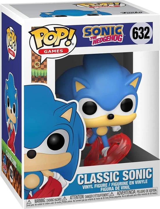 Actual product image Funko POP! - Sonic the Hedgehog: Running Sonic